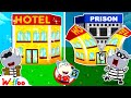 Police Chase Adventure 💥 It's Not a Hotel, It's a Jail! | Safety Rules for Kids | Wolfoo Family
