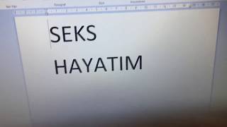 YILLARDIR BEKLENEN VİDEO SEKS HAYATIMI ANLATTIM