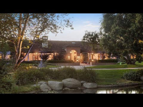 17872 Via De Fortuna, Rancho Santa Fe, CA home video tour