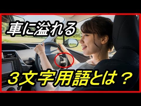 【衝撃】意外と知らない!クルマに溢れるアルファベット3文字用語?同じ機能でもメーカーによって呼び方が違う!?【funny com】