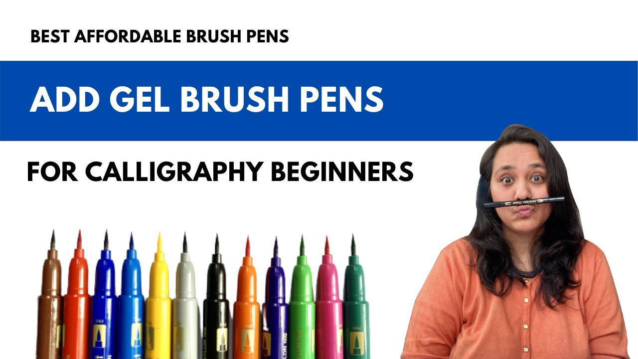 10 Best Brush Pens For Calligraphy Beginners