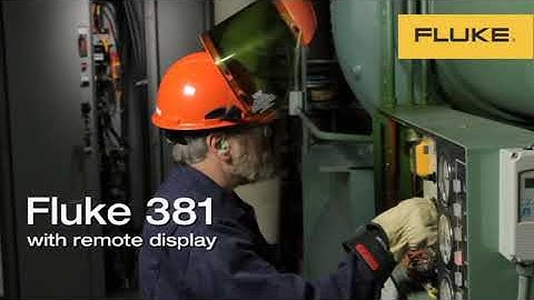 FLUKE 381 True RMS AC/DC Clamp Meter with Remote Display & iFlex
