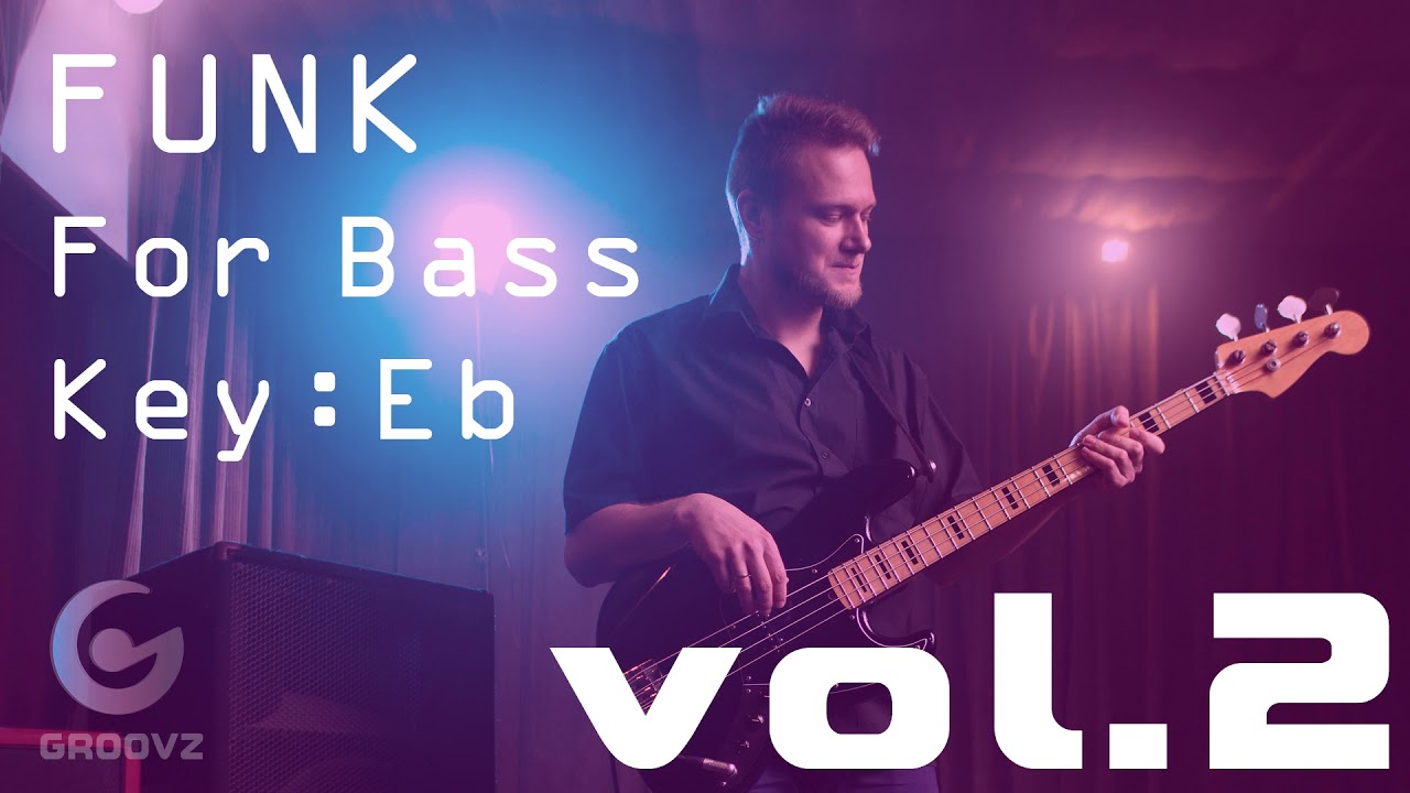 Download Funk Backing Track (No Bass) Key Eb  | Groovz