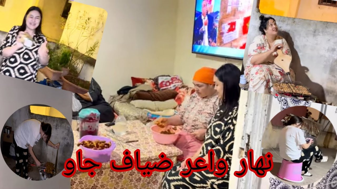 عراضة هماوية ديال دواوش 😲 نهارنا كيف تيدوز أمينة وإيمان رجعو مقوة 🤔 عرس انمشيو عليه💃