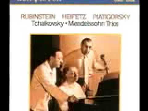 Tchaikovsky Trio: Heifetz, Rubinstein, Piatigorsky (part 4)