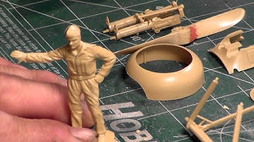 REVELL  SOPWITH  CAMEL  1/28  Video 2