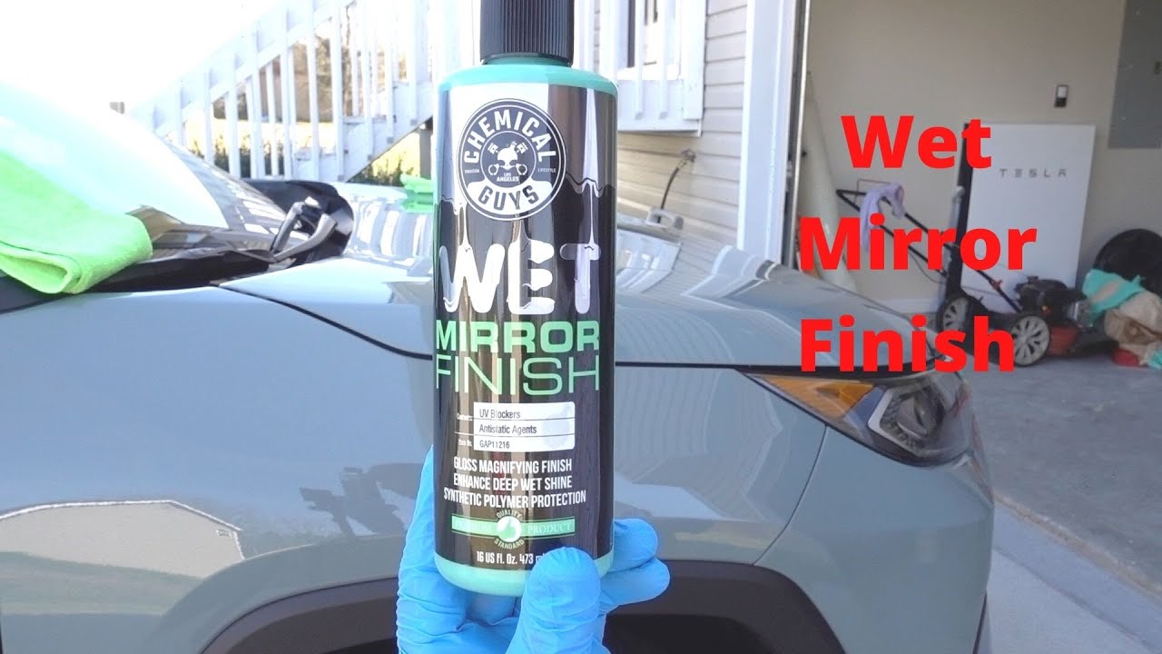 Como Aplicar Wet Mirror Finish de Chemical Guys YouTube