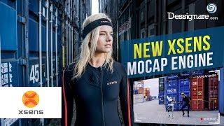 Download Motion capture data by New Xsens MVN Animate #MOCAP