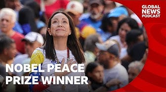 Thumbnail for Nobel Peace Prize winner to arrive in Oslo after daughter accepts award | BBC News