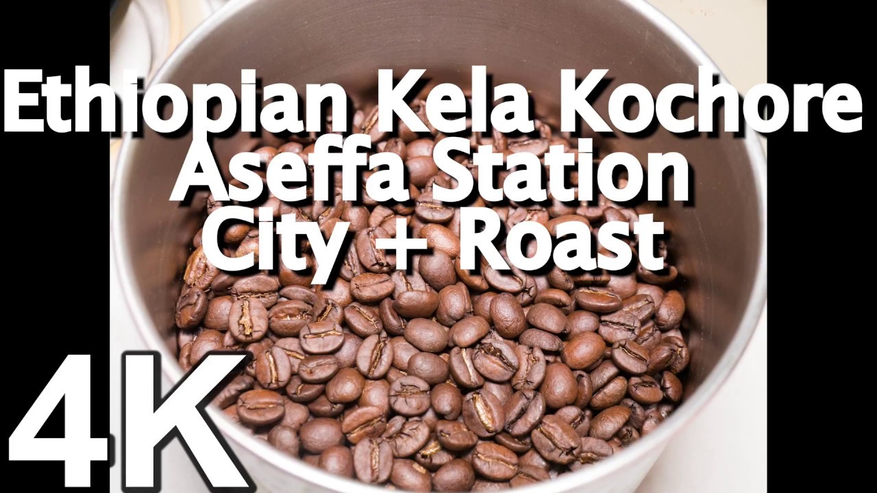 Ethiopian Kela Kochore Aseffa Station City+ roast with the hottop 4K! UNCUT | all day i eat like a shark