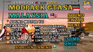 ( SHARE ) Modpack v1 gta sa android mod malaysia 2024 by Alien Gaming👽