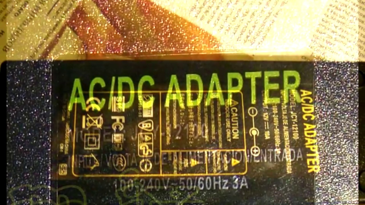 FAKE Power supply JCY-12100 ADP-48CR AA подделка блока питания