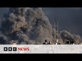 Israel continues bombardment of southern Gaza | BBC News