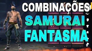 Melhores Combinações De Roupas No Free Fire Com Pacote Samurai Fantasma, Incubadora Mestre Místicos