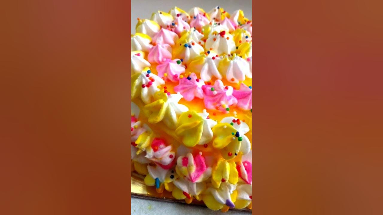vanilla-strawberry-mix-flavour-cake-designs-cake-shorts-special