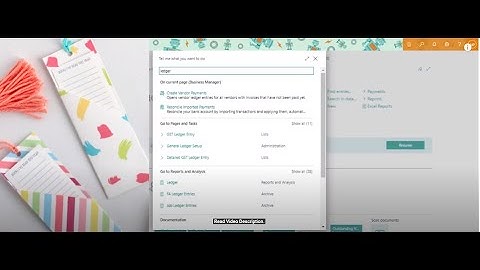 Bookmark in Business Central | Make Shortcut Links in Home Screen
