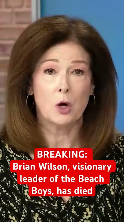 BREAKING: Brian Wilson, visionary of the Beach Boys, has died. #news #music