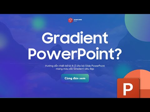 Video Thiết kế Slide PowerPoint phong cách màu Gradient từ... - youtube