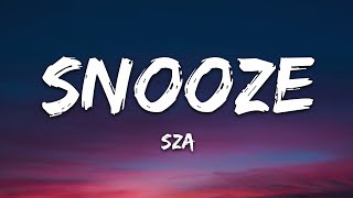 SZA - Snooze
