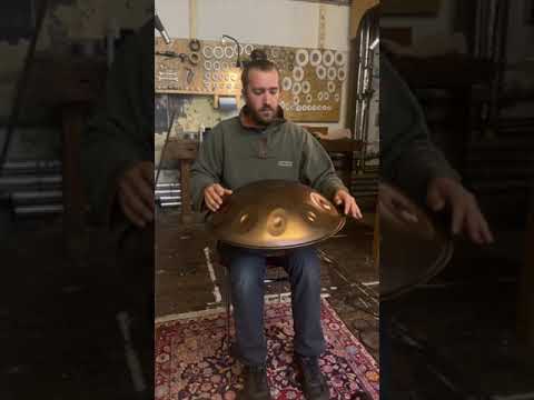 Anatol Instruments | D Kurd 9 Ember Steel Handpan