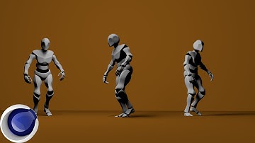 Make A Loop Walking Animation With Cinema4D & Mixamo