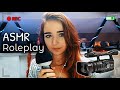 Asmr roleplay journaliste  tu es une star