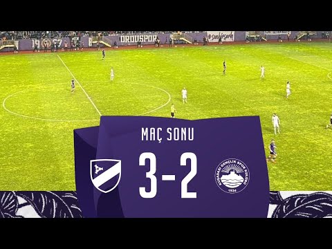 Orduspor 1967 3-2 Kuşadasıspor | ÖZET