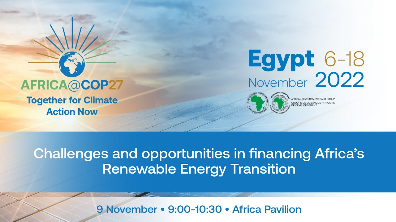 Challenges and opportunities in financing Africa’s Renewable Energy ...