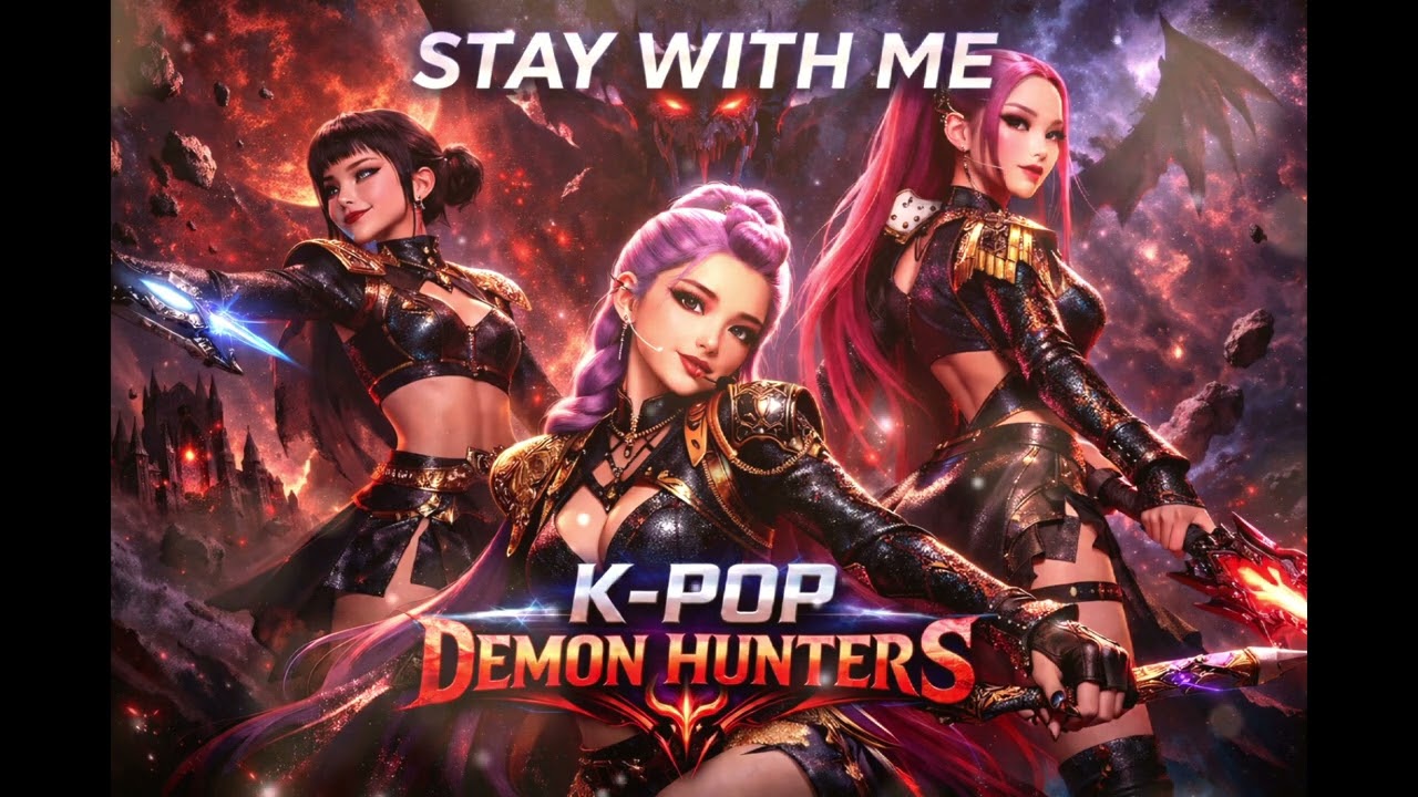 K-POP DEMON HUNTERS - STAY WITH ME #kpopdemonhunters #kpdh 