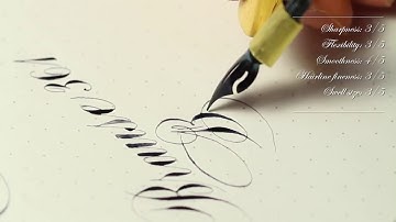 Brause 361 Calligraphy Nib, Copperplate art material, calligraphic writing