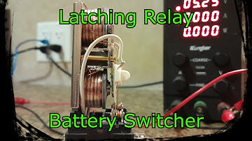 Latching Relay Battery Switcher