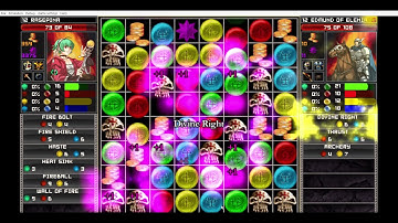 Puzzle Quest Challenge of The Warlords PPSSPP Gameplay
