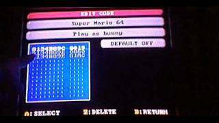 Super Mario 64: How to fix a Play as code problem