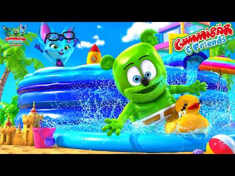 Gummibär show en español:¡¡ ¡Gummy Construye una Piscina Gigante! 🏊 | Caricaturas Infantiles 2026