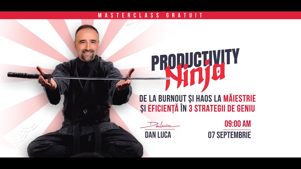 [MasterClass][Productivity Ninja] - YouTube