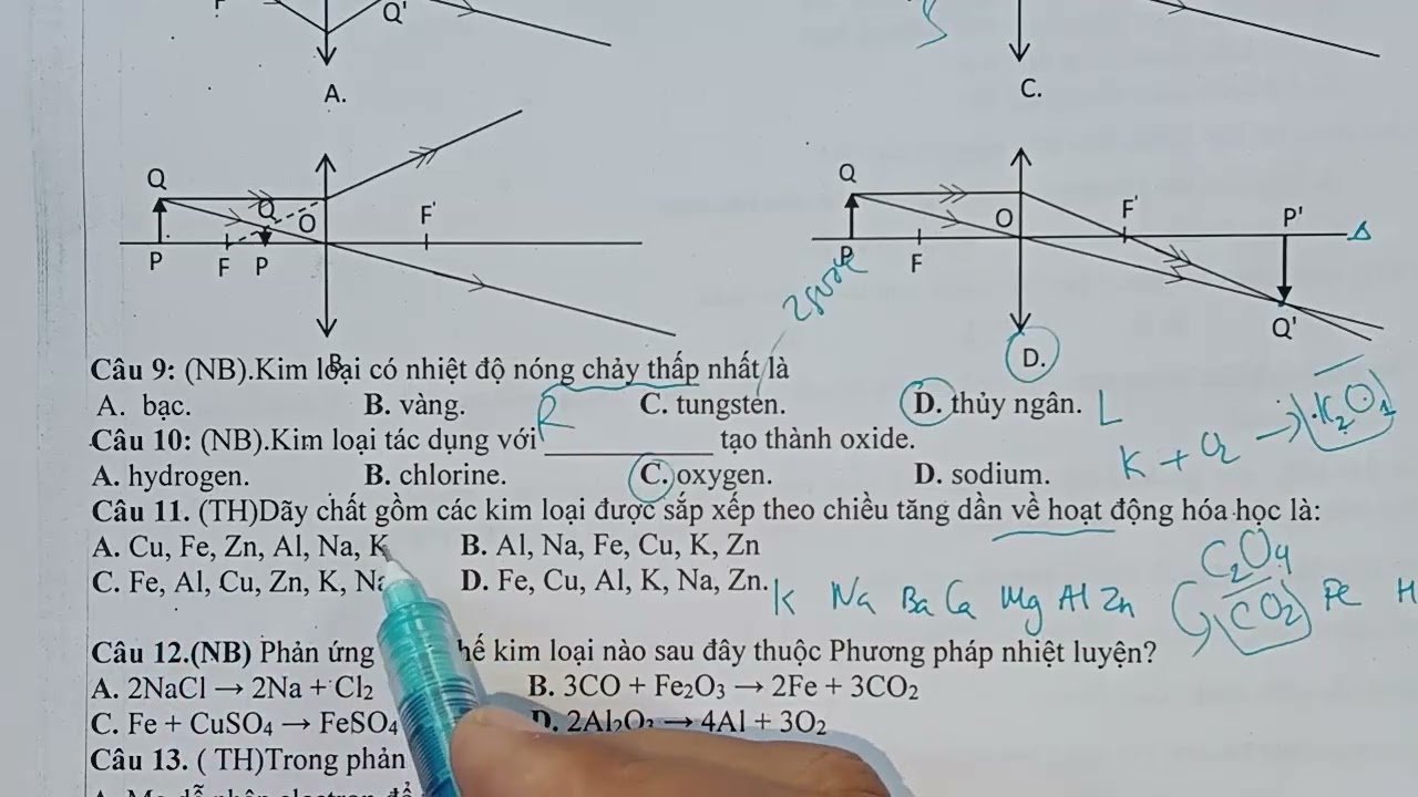 KHOA HỌC TỰ NHIÊN 9 -  KIỂM TRA HỌC KÌ 1- NĂM HỌC 2025 2026