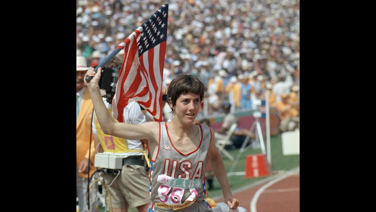 1991 Joan Benoit Samuelson at Cincinnati Heart Mini Marathon Clinic