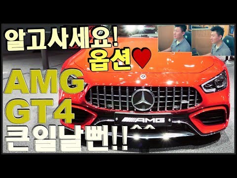 벤츠 AMG GT 4도어 43 63s 옵션 색상 긴급편성, 큰일날뻔! 확인하고 바꾸세요! ♥
