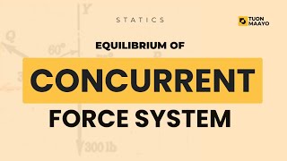 How to find Equilibrium of Concurrent Forces | 3 Methods
