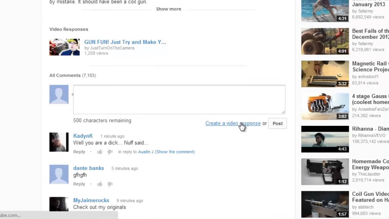 How to Make YouTube Video Response