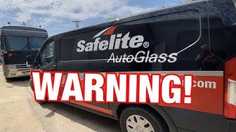 Safelite could leave you with NO WINDSHIELD!