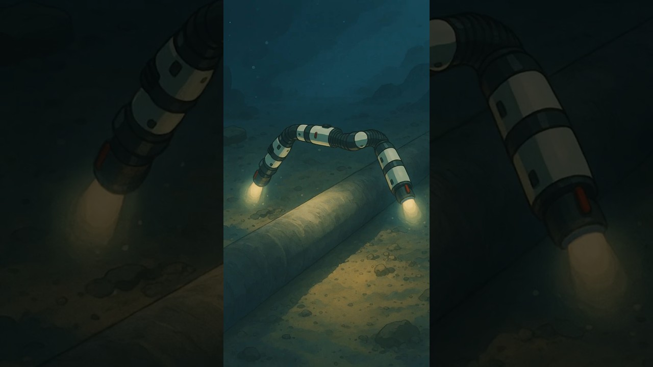 This snake robot swims and works underwater