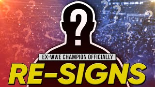 Ex-WWE Champion OFFICIALLY Re-Signs | AEW Star Out Of Action Indefinitely