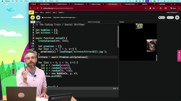 p5.js 2.0: loading data with async and await (LIVE RECORDING SESSION ARCHIVE)