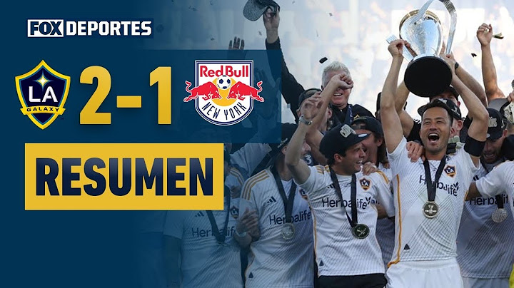 🤩🏆 LA GALAXY ES CAMPEÓN | LA Galaxy 2-1 New York Red Bulls | HIGHLIGHTS | MLS 2024