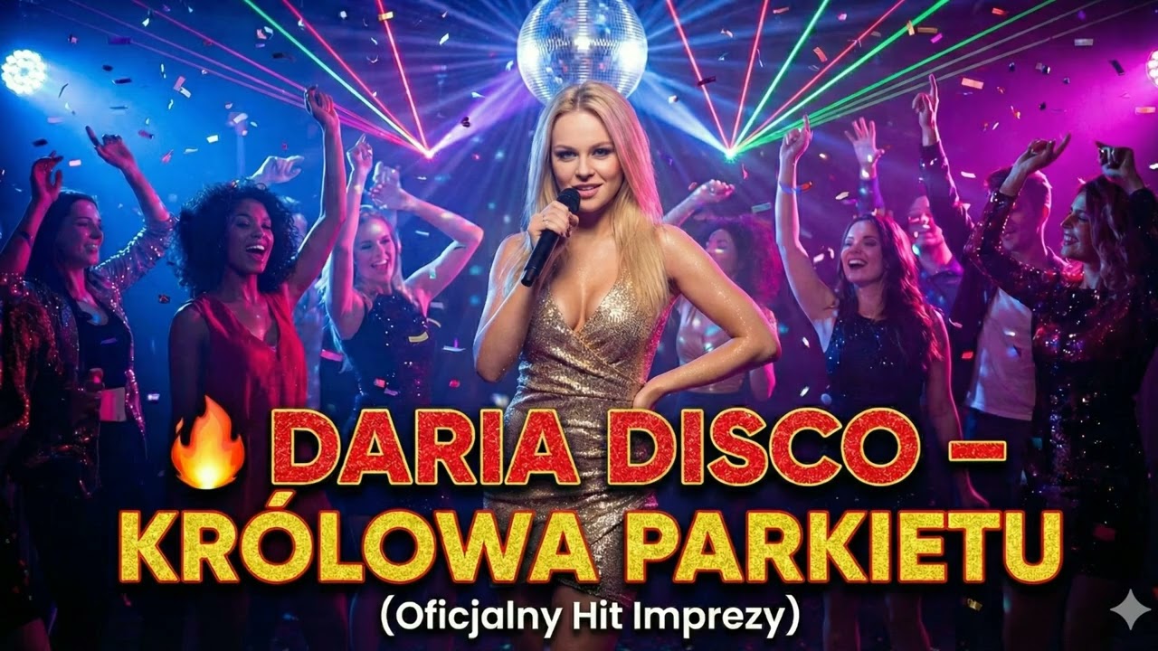 🔥 DARIA DISCO - Królowa Parkietu (Oficjalny Hit Imprezy) | Tego refrenu nie zapomnisz! 💃👑