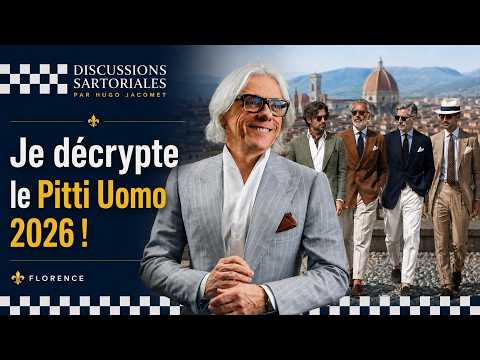 Je décrypte le Pitti Uomo 2026 !