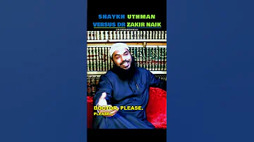 Shaykh Uthman Responds to Dr. Zakir Naik About Masturbation