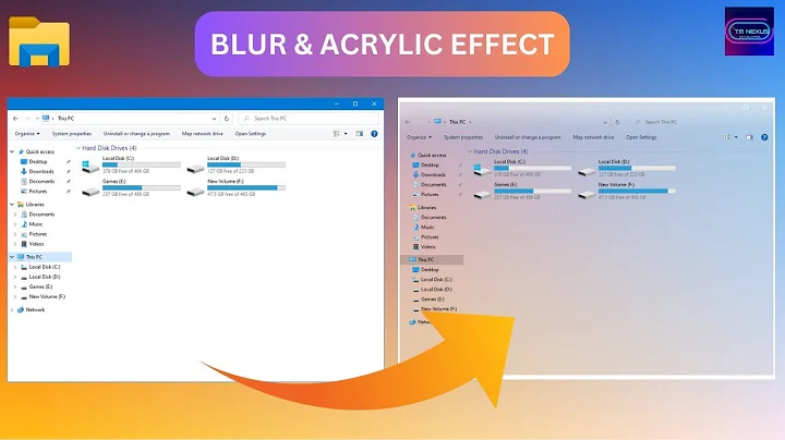 Acrylic and Blur Effects on Windows 10 and Windows 11 Using ExplorerBlurMica 2025