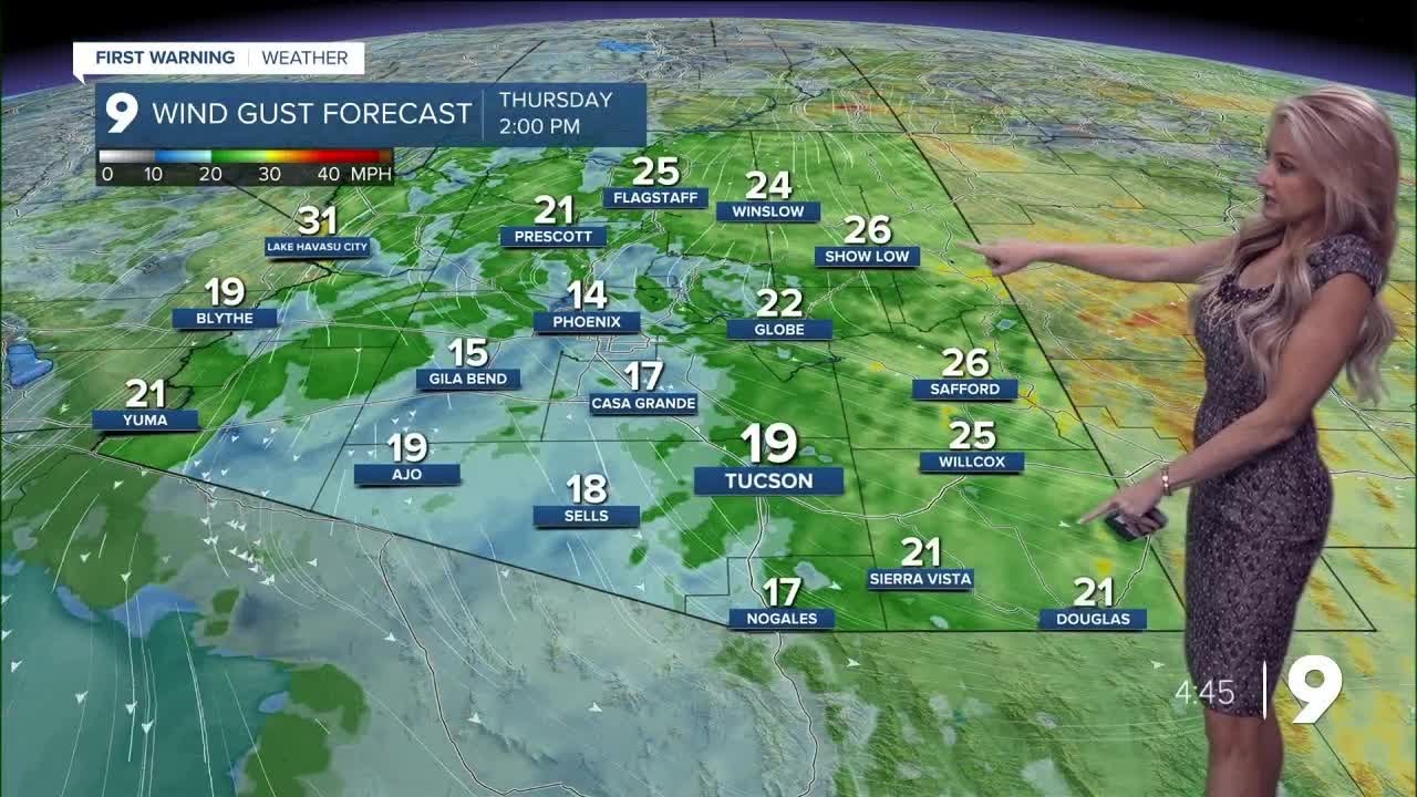 Breezy and slightly cooler to end the work week - YouTube